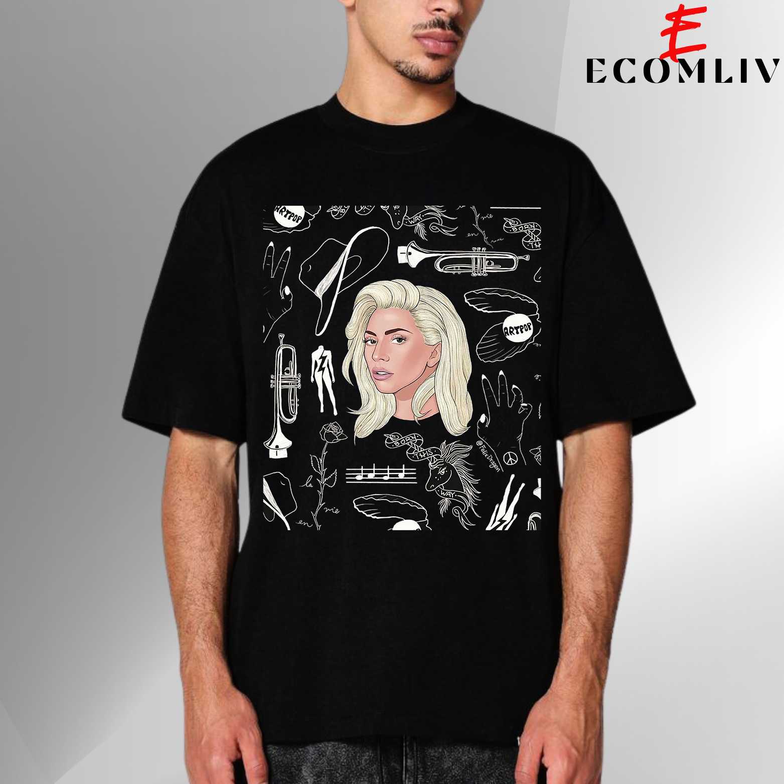 Lady Gaga T Shirt, Unisex T-Shirt